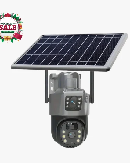 4G Sim Solar Powered Outdoor Security Camera